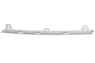 Grillestrip vooraan Voor Links (Bodem, met basiscoating, zilver, BASE/S) past: PORSCHE CAYENNE III 9YA/9YB 09.17-04.23