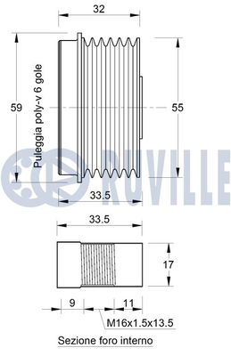 SISTEM ROATA LIBERA GENERATOR RUVILLE 542757 1