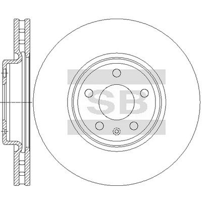 спирачен диск Hi-Q SD5418