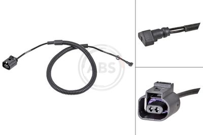 SENZOR DE AVERTIZARE UZURA PLACUTE DE FRANA