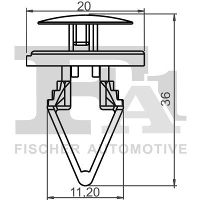 CLIPS ACOPERIRE DECORATIVA SI PROTECTIE FA1 122001010 1