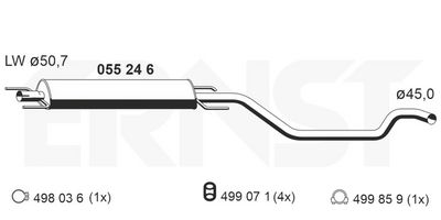 MITTELSCHALLDäMPFER