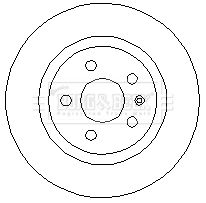 BORG & BECK BBD4729 Тормозные диски для OPEL CORSA D (S07) 1.7 CDTI (L08, L68) BORG & BECK BBD4729 Тормозные диски для OPEL CORSA D (S07) 1.7 CDTI (L08, L68)