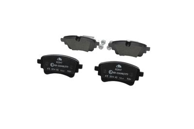 BREMSBELAGSATZ SCHEIBENBREMSE ATE 13046026472 15