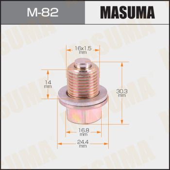 MASUMA M-82 Пробка поддона  для HYUNDAI TRAJET (Хендай Тражет)