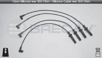 Комплект проводов зажигания BRECAV 07.516 для LANCIA THEMA