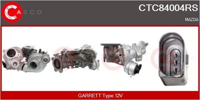 COMPRESOR SISTEM DE SUPRAALIMENTARE CASCO CTC84004RS