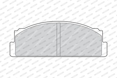 SET PLACUTE FRANA FRANA DISC FERODO FDB29 1