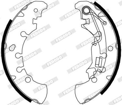 SET SABOTI FRANA FERODO FSB4076 1