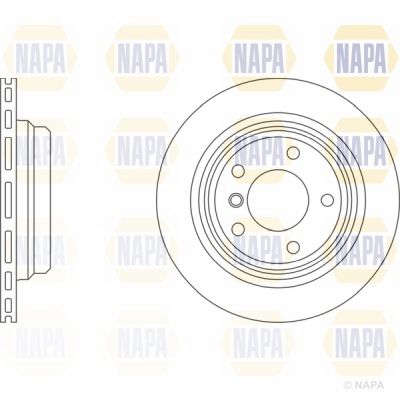 Brake Disc NAPA PBD8351