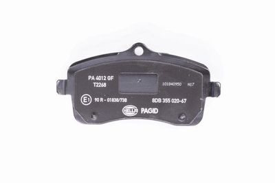 Brake Pad Set, disc brake 8DB 355 020-671