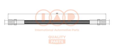Тормозной шланг IAP QUALITY PARTS 708-20073 для DAEWOO REZZO