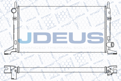 Радиатор, охлаждение двигателя JDEUS M-0120110 для FORD ORION