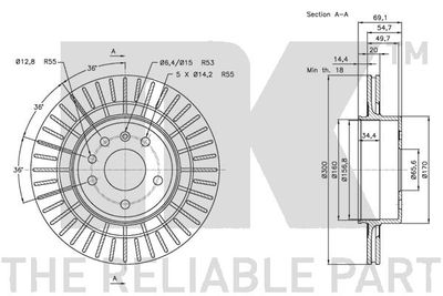 DISC FRANA NK 204111 2