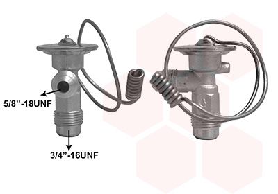 VAN WEZEL 01001025 Расширительный клапан кондиционера  для ALFA ROMEO 164 (Альфа-ромео 164)