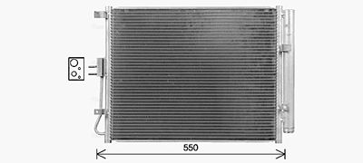 CONDENSATOR CLIMATIZARE AVA QUALITY COOLING KA5316D 1