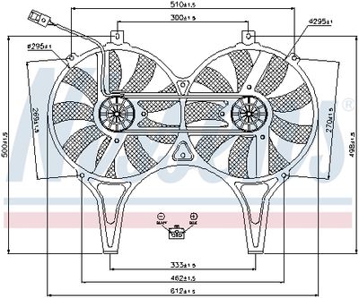 Fan, engine cooling 85149