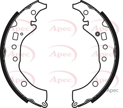 Brake Shoe Set APEC SHU828