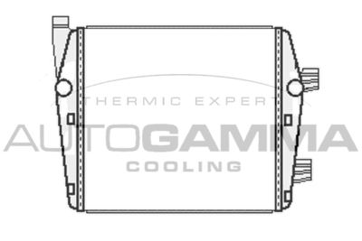 Радиатор, охлаждение двигателя AUTOGAMMA 107064 для VW TOUAREG