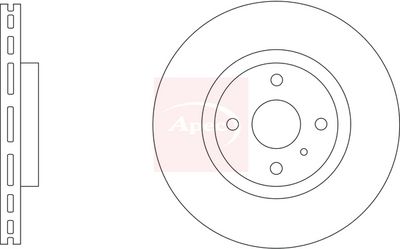APEC Brake Disc DSK3430