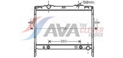 KüHLER MOTORKüHLUNG AVA Clever Choice KAA2058