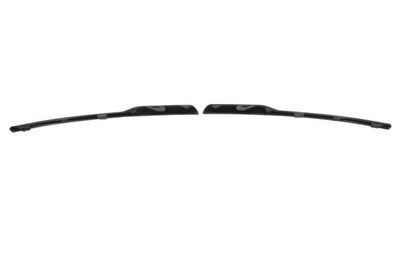 Grillestrip vooraan Voor Links/Rechts (set, plastic, voor het schilderen) past: PEUGEOT 308 II 06.17-06.21