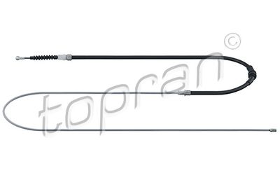 Тросик, cтояночный тормоз TOPRAN 114 850 для VW CADDY