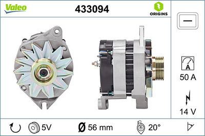 генератор VALEO 433094