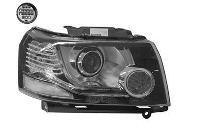 Основная фара VAN WEZEL 0252962N для LAND ROVER FREELANDER