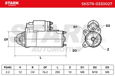стартер STARK SKSTR-0330027