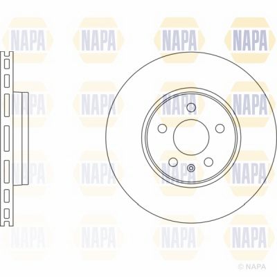 Brake Disc NAPA PBD8610