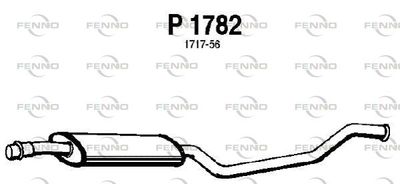 Tłumik środkowy FENNO P1782