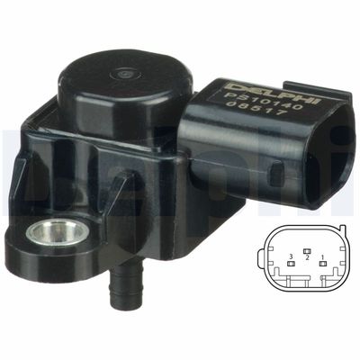 DELPHI Sensor, Saugrohrdruck (PS10140)