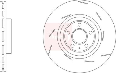 APEC Brake Disc DSK3302