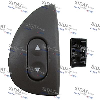 Выключатель, стеклолодъемник SIDAT 5.145521 для FIAT SEICENTO