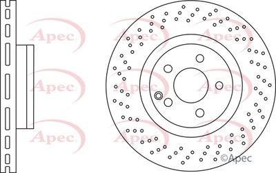 Brake Disc APEC DSK2877