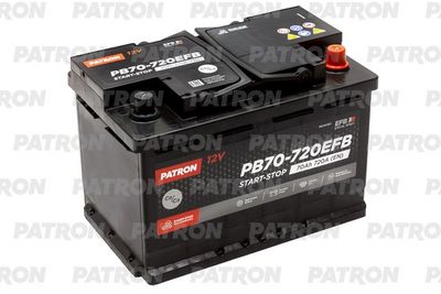 Стартерная аккумуляторная батарея PATRON PB70-720EFB для NISSAN NV250