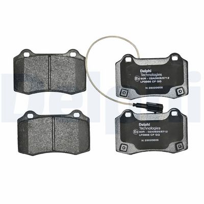 Remblokken set Achter ,