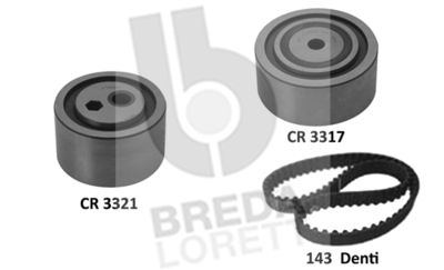 Комплект ремня ГРМ BREDA LORETT KCD0407 для ROVER MAESTRO