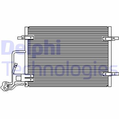 DELPHI TSP0225453 Радиатор кондиционера  для SKODA SUPERB (Шкода Суперб)