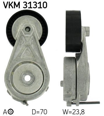 Belt Tensioner, V-ribbed belt VKM 31310
