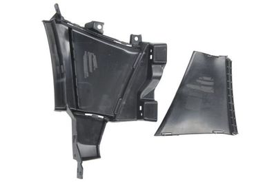 Luchtstroomregelmodule Voor Links (Buitenkant, plastic, zwart) past: AUDI A6 C8 02.18-
