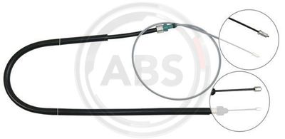 Тросик, cтояночный тормоз A.B.S. K12976 для CITROËN C3