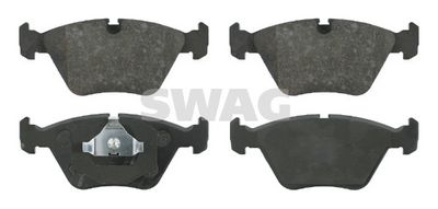 комплект спирачно феродо, дискови спирачки SWAG 20 91 6000