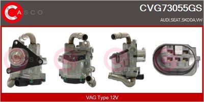 AGR-Ventil CASCO CVG73055GS