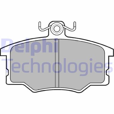 Комплект тормозных колодок, дисковый тормоз DELPHI LP179 для VOLVO 340-360