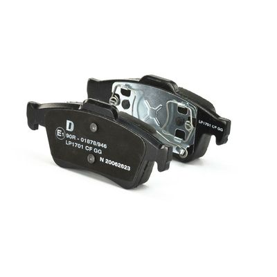 BREMSBELAGSATZ SCHEIBENBREMSE DELPHI LP1701 6