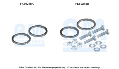 Montážní sada, výfuková trubka BM CATALYSTS FK50218