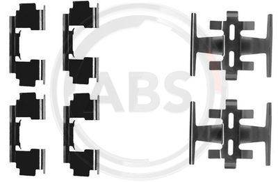 Комплектующие, колодки дискового тормоза A.B.S. 1088Q для HONDA LEGEND