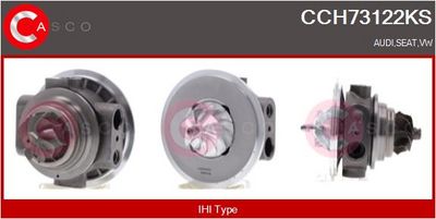 Skupina trupu, turbodmychadlo CASCO CCH73122KS